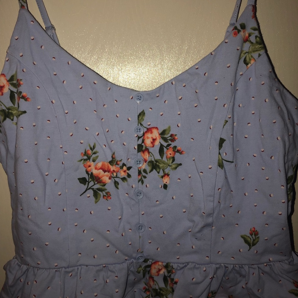 Floral Cropped Tank